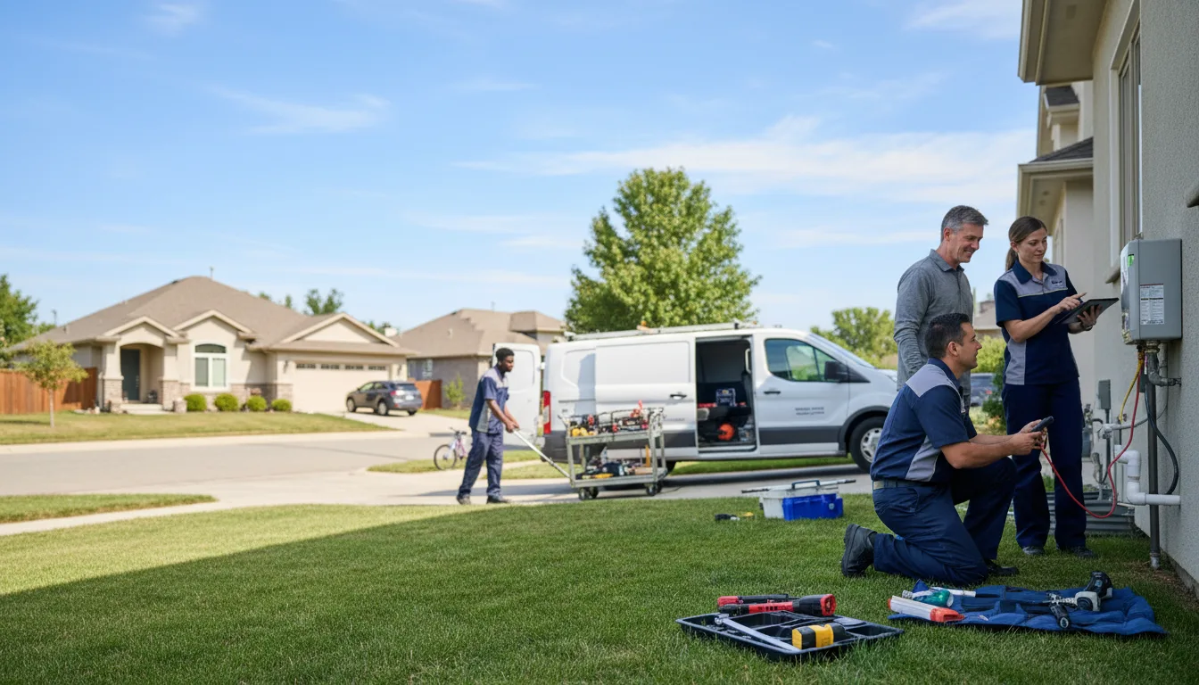 Tankless water heater service in Wink, TX